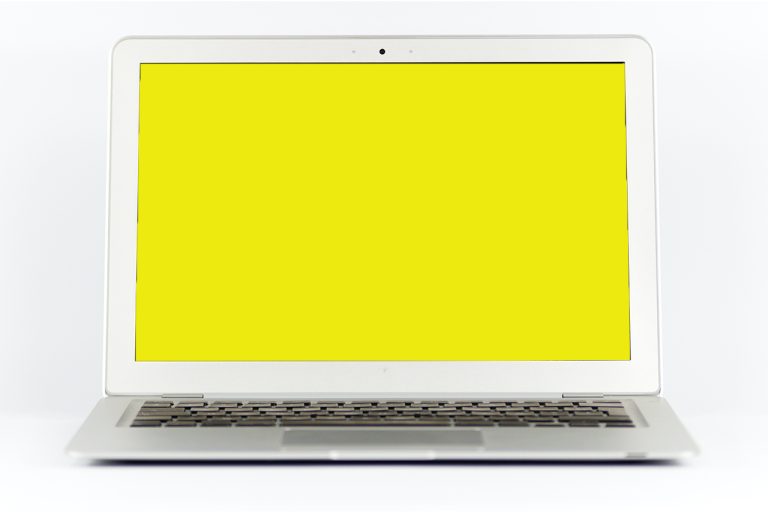 How to fix surface laptop yellow screen windows pc?